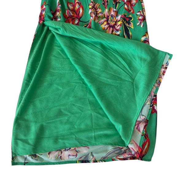 Michael Costello X Revolve Bentley Dress in Green Floral - Picture 6 of 11